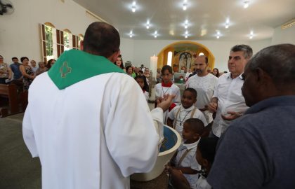 Romero Jucá na Missa