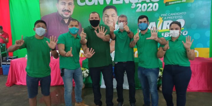 Jairo Ribeiro e diretório do MDB. Jairo Ribeiro é candidato