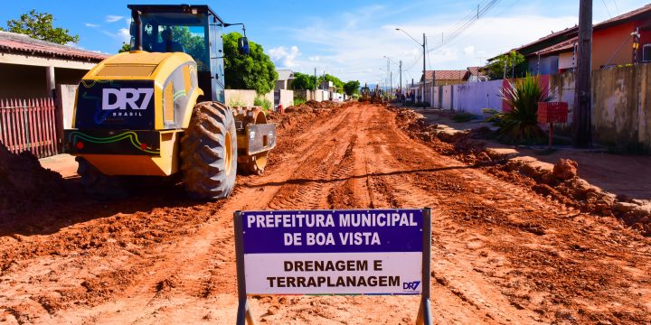 Imagem de obra no Cidade Universitária. Recursos de Jucá garantem as obras
