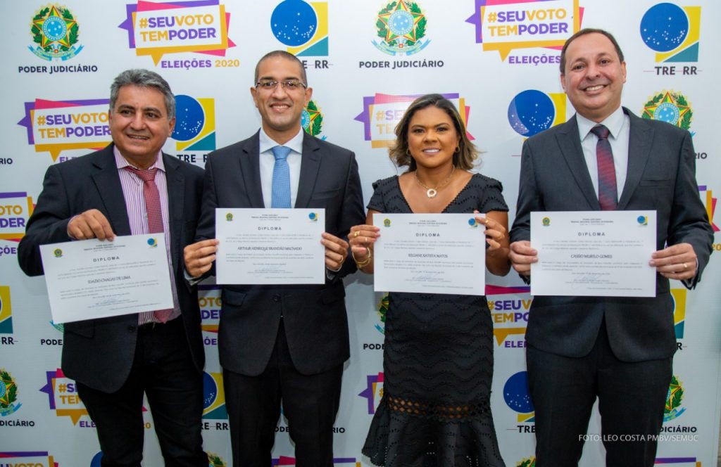 Representantes do MDB diplomados pelo TRE