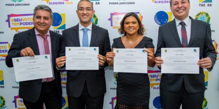 Representantes do MDB diplomados pelo TRE