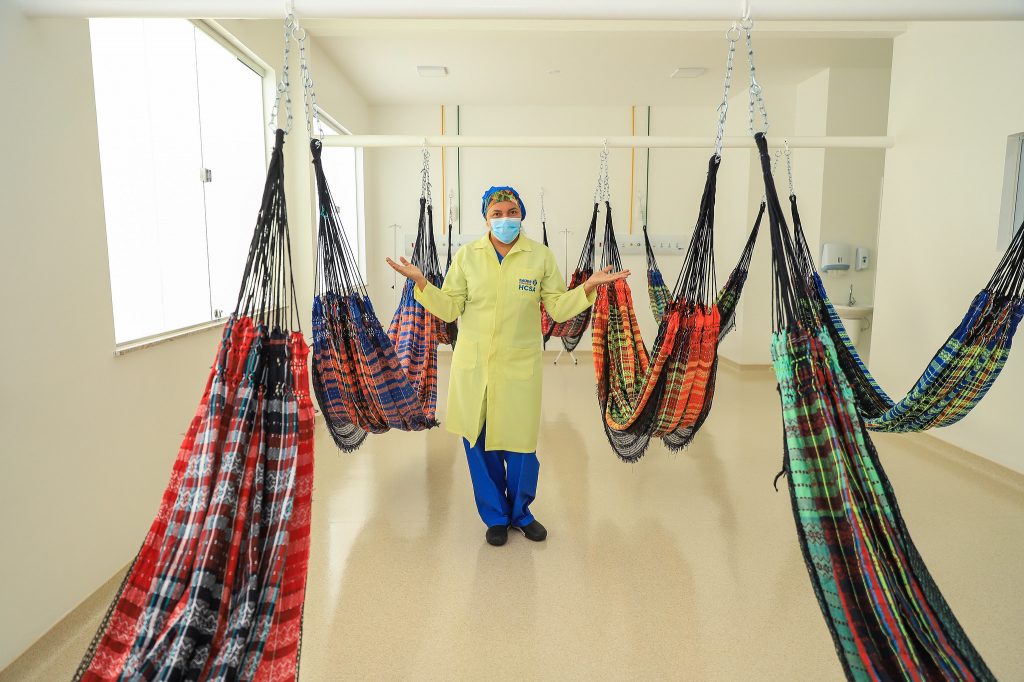 Redário do Hospital da Criança. Saúde das crianças sendo levada a sério