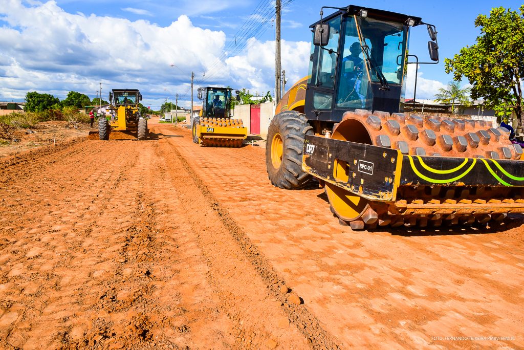 Obras avançam no Jardim Tropical