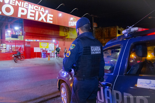 Covid Guarda Municipal de Boa Vista faz prevenção