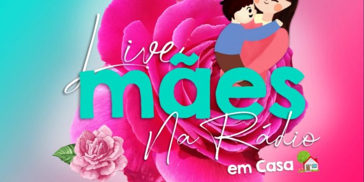 Card da live do dia das mães
