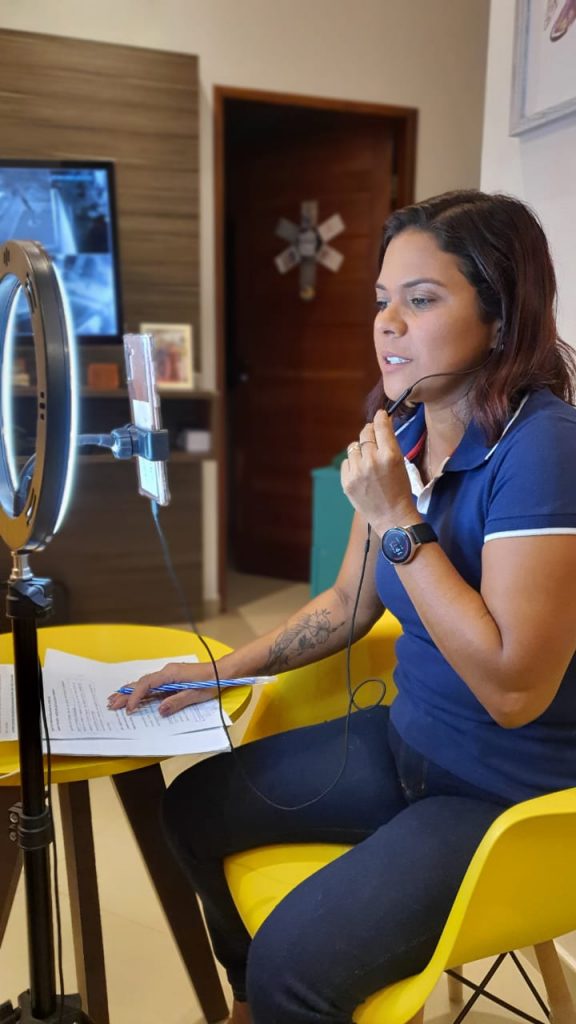 Vereadora Regiane em curso de Gestos Públicos Municipais
