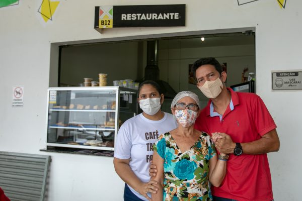 Foto da Vanda Emprego no Mercado Municipal