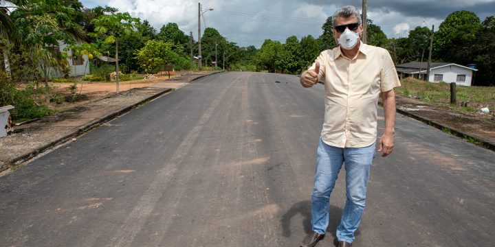 Romero Jucá ajudou a levar o asfalto para mais de 50 ruas em São Luiz