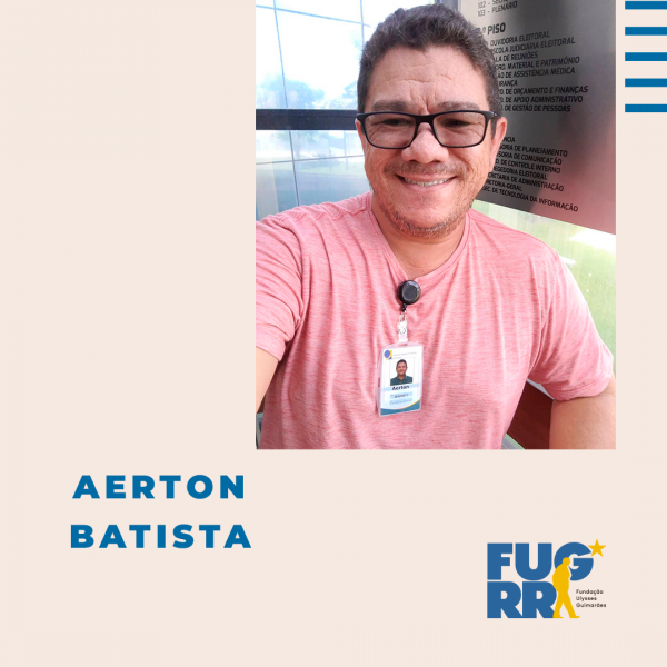 Aerton participou do curso da Fundação Ulysses Guimarães
