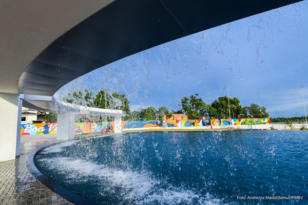 Fonte de águas do Parque do Rio Branco