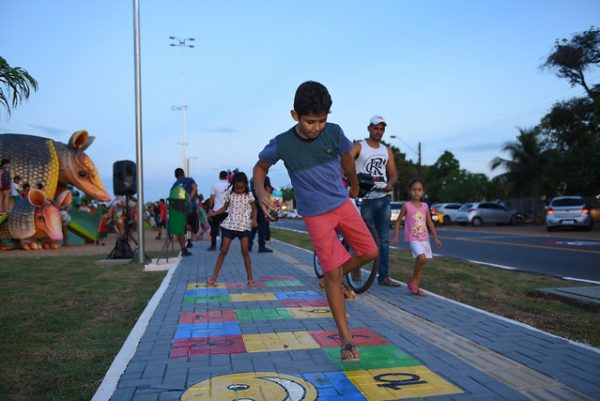 Diversão e preservação andam juntas no Parque do Igarapé do Pricumã