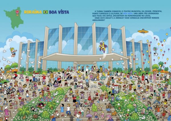 Turminha da Mônica no Teatro de Boa Vista