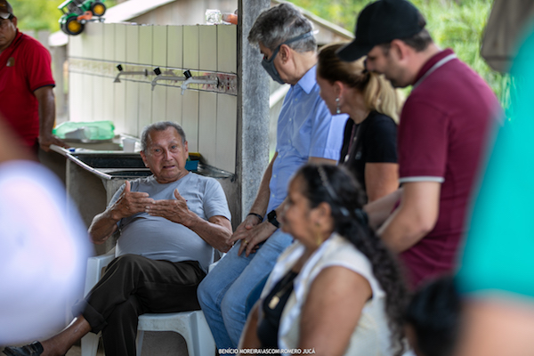 Martins Pereira e Nova Colina recebem o Time MDB de Roraima