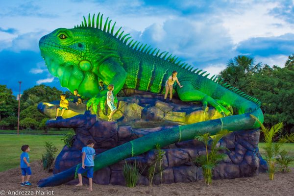 O que Boa Vista tem? tem Selvinha Amazônica na praça do Mirandinha