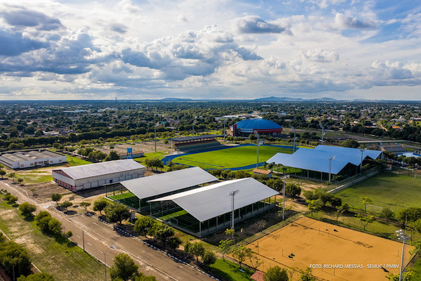 Estrutura da Vila Olímpica