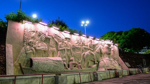 Monumento aos pioneiros é um dos pontos culturais de Boa Vista
