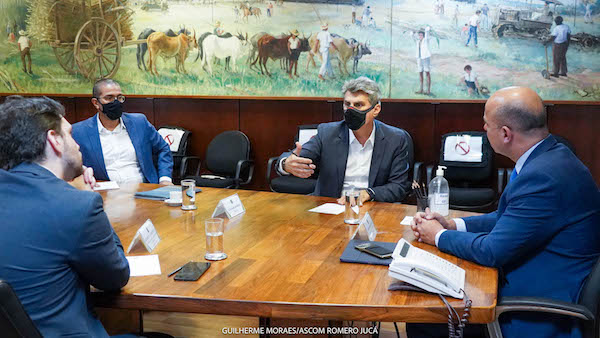 ZPe de Boa Vista será renovada conforme anuncia Romero Jucá em reunião no Ministério da Economia com o prefeito Arthur Henrique