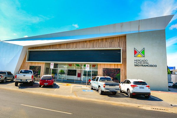 Fachada do Mercado Municipal de Boa Vista