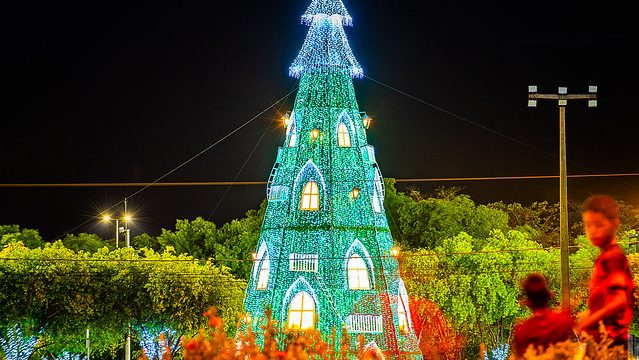 Árvore de Natal em Boa Vista