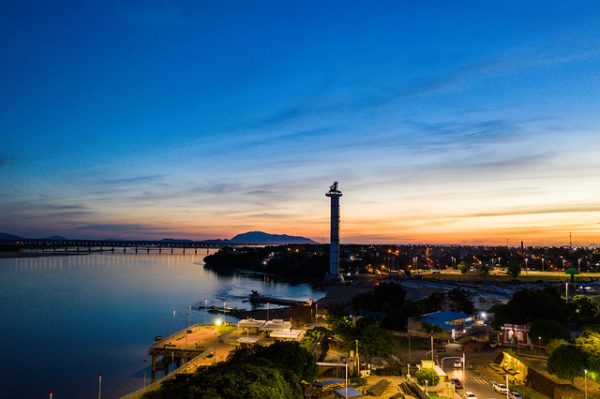 Aniversário de um ano do Parque do Rio Branco que possui o Mirante Edileuza Loes em Boa Vista