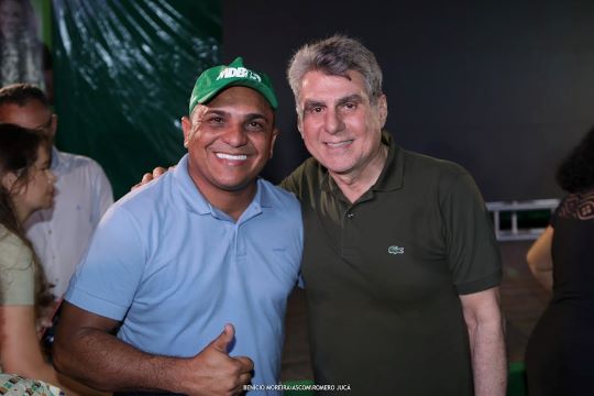 Alan do Povão e Romero Jucá