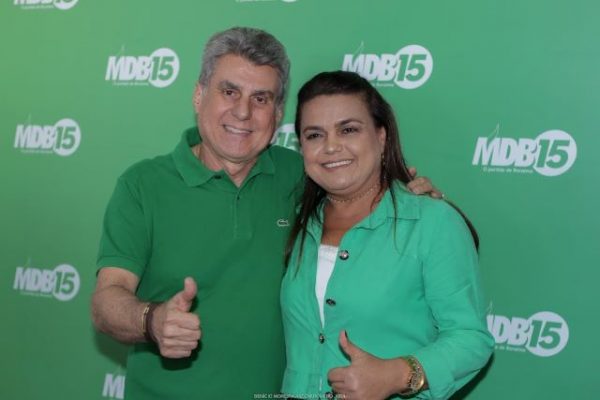 Helena da Asatur e Romero Jucá