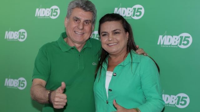Helena da Asatur e Romero Jucá