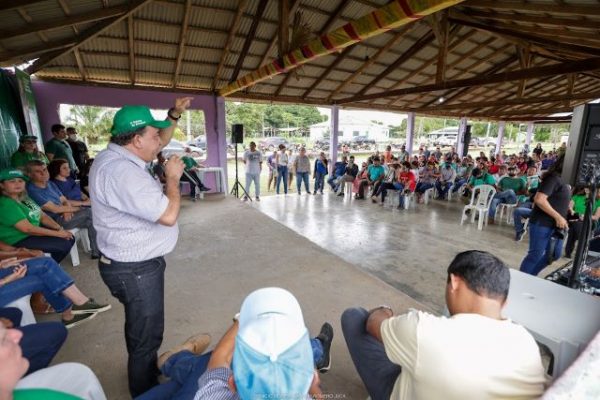 Mota fala de Romero Jucá e trabalho dele por recursos em Amajari