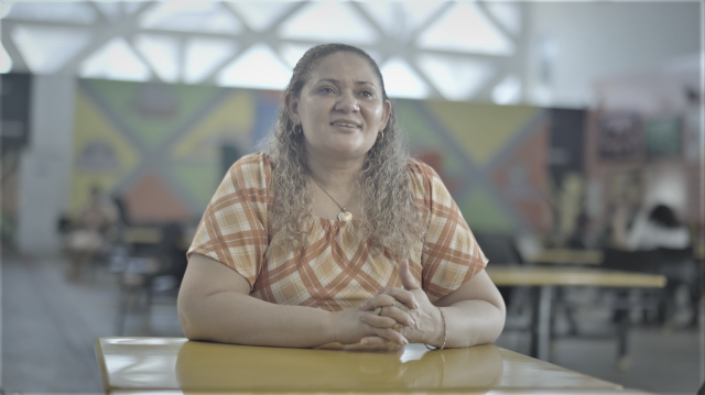 Leide Nina tem a vida ligada ao mercado em Boa Vista. Ela vive desde criança no Mercado Municipal São Francisco