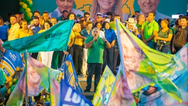 Ronaldo Trajano na convenção do MDB