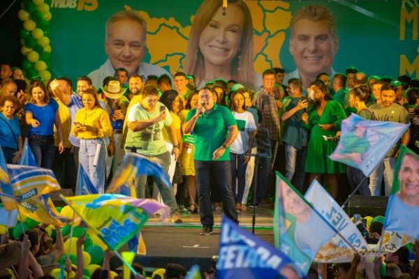 Zélio na convenção partidária de 2022