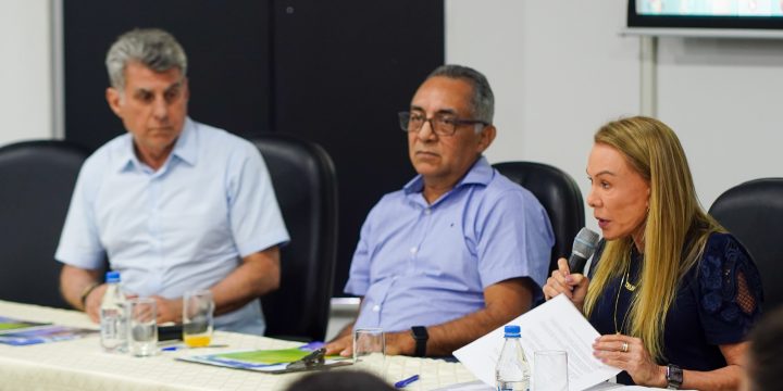Sindicatos e associações se reúnem com Romero Jucá e Teresa Surita